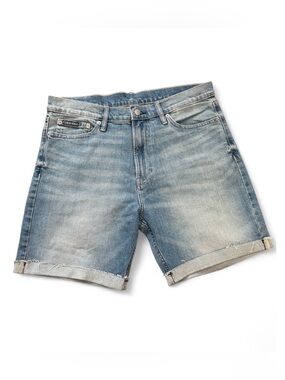 Calvin Klein Faded Blue Denim Shorts